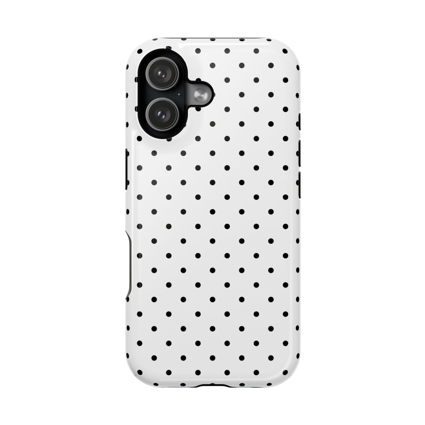 Black Mini Dots iPhone Case