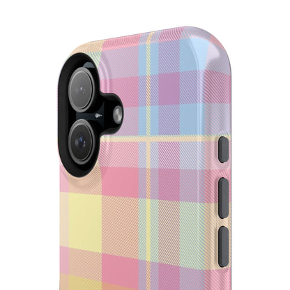 Sorbet Plaid iPhone Case
