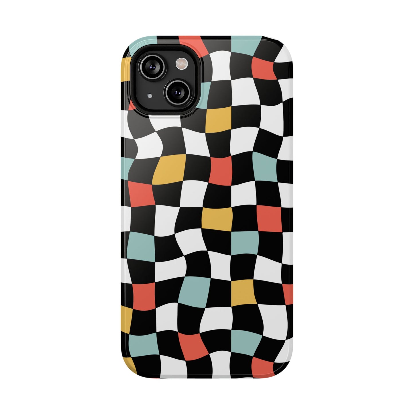 Retro Check iPhone Case