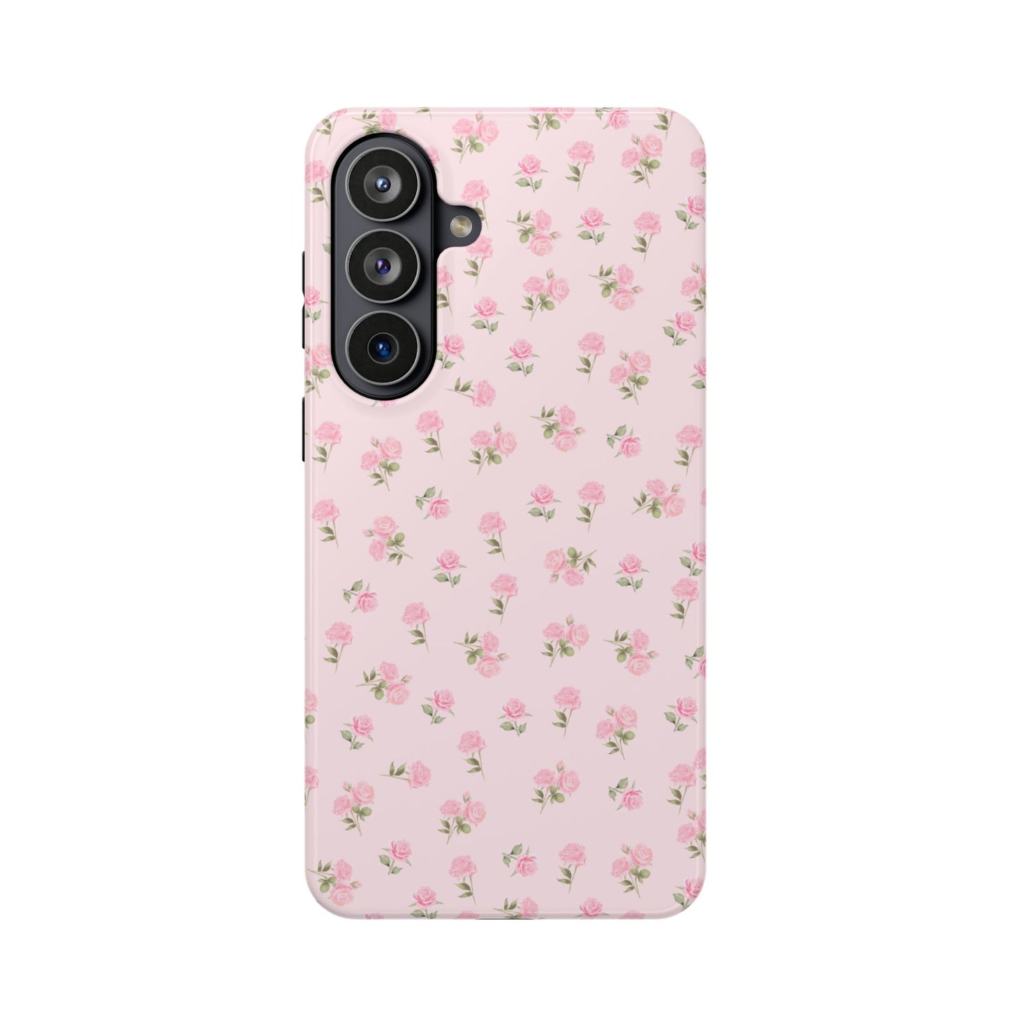 Pink Ditsy Roses Samsung Case
