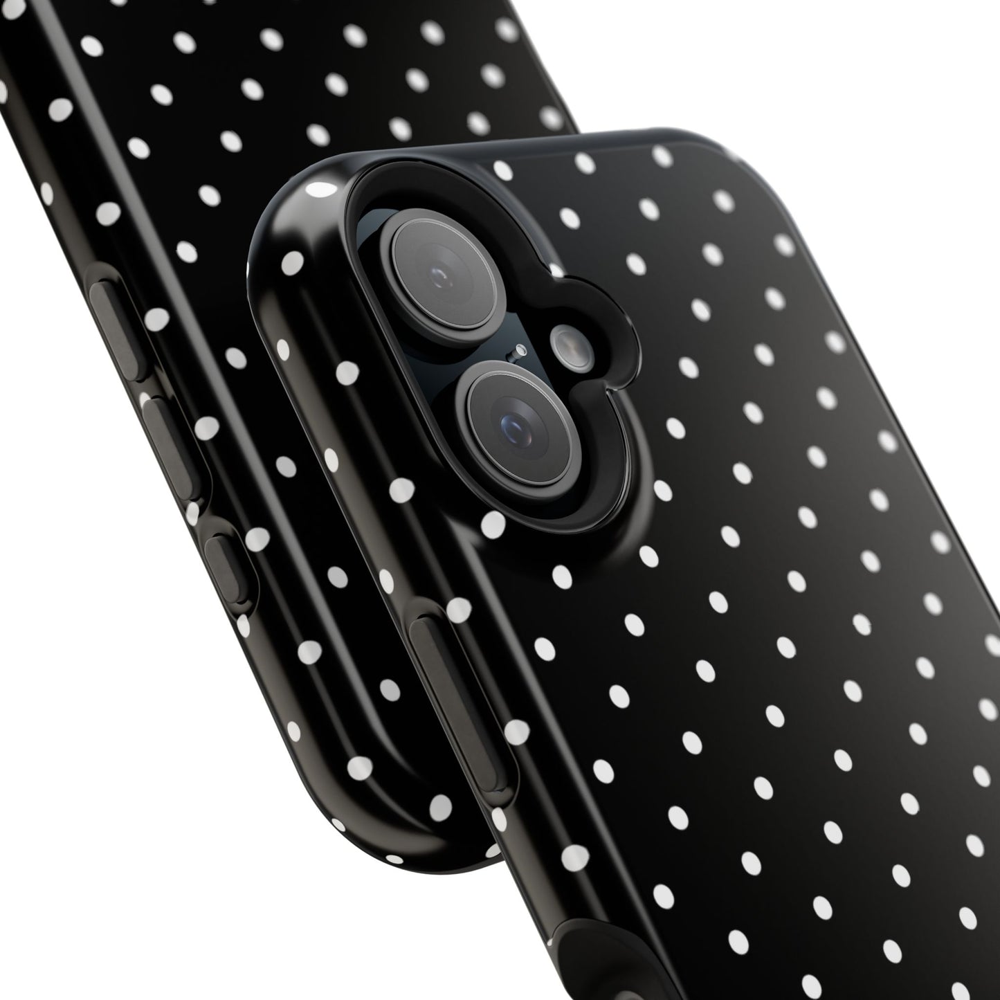 White Mini Dots iPhone Case
