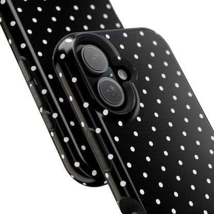 White Mini Dots iPhone Case