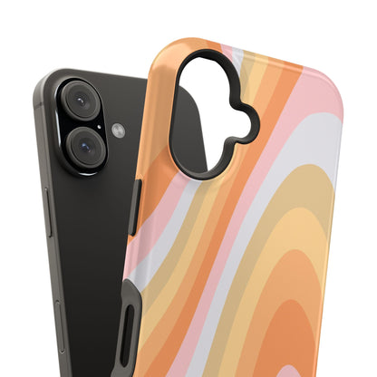 Rainbow Waves iPhone Case
