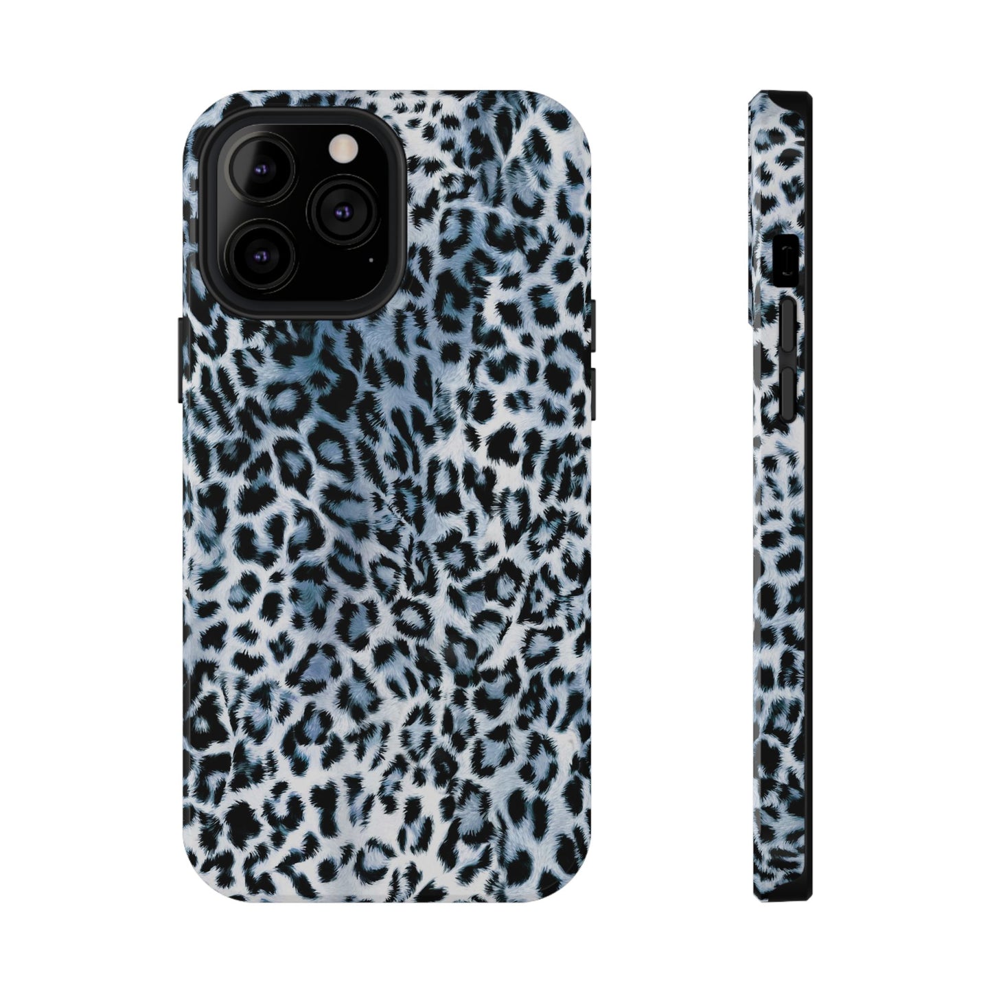 Sapphire Leopard iPhone Case