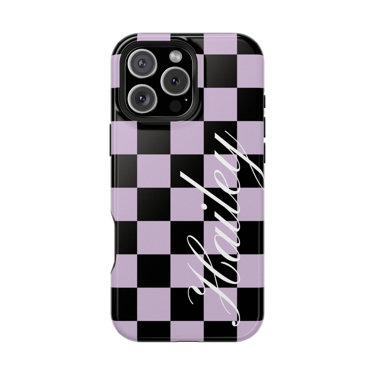 Custom Witchy Checkered iPhone Case