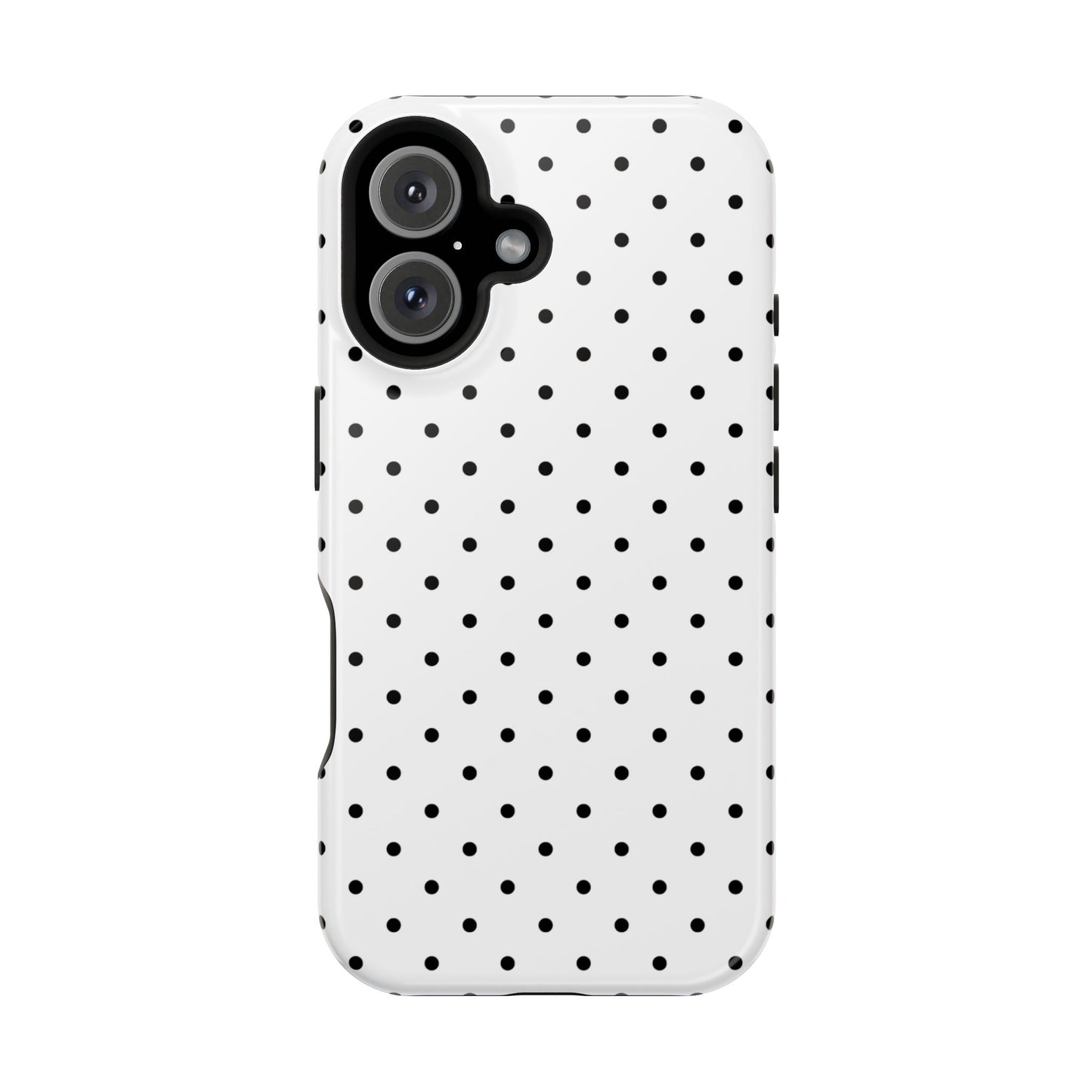 Black Mini Dots iPhone Case