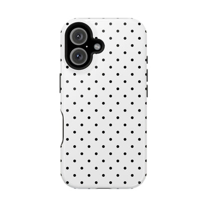 Black Mini Dots iPhone Case
