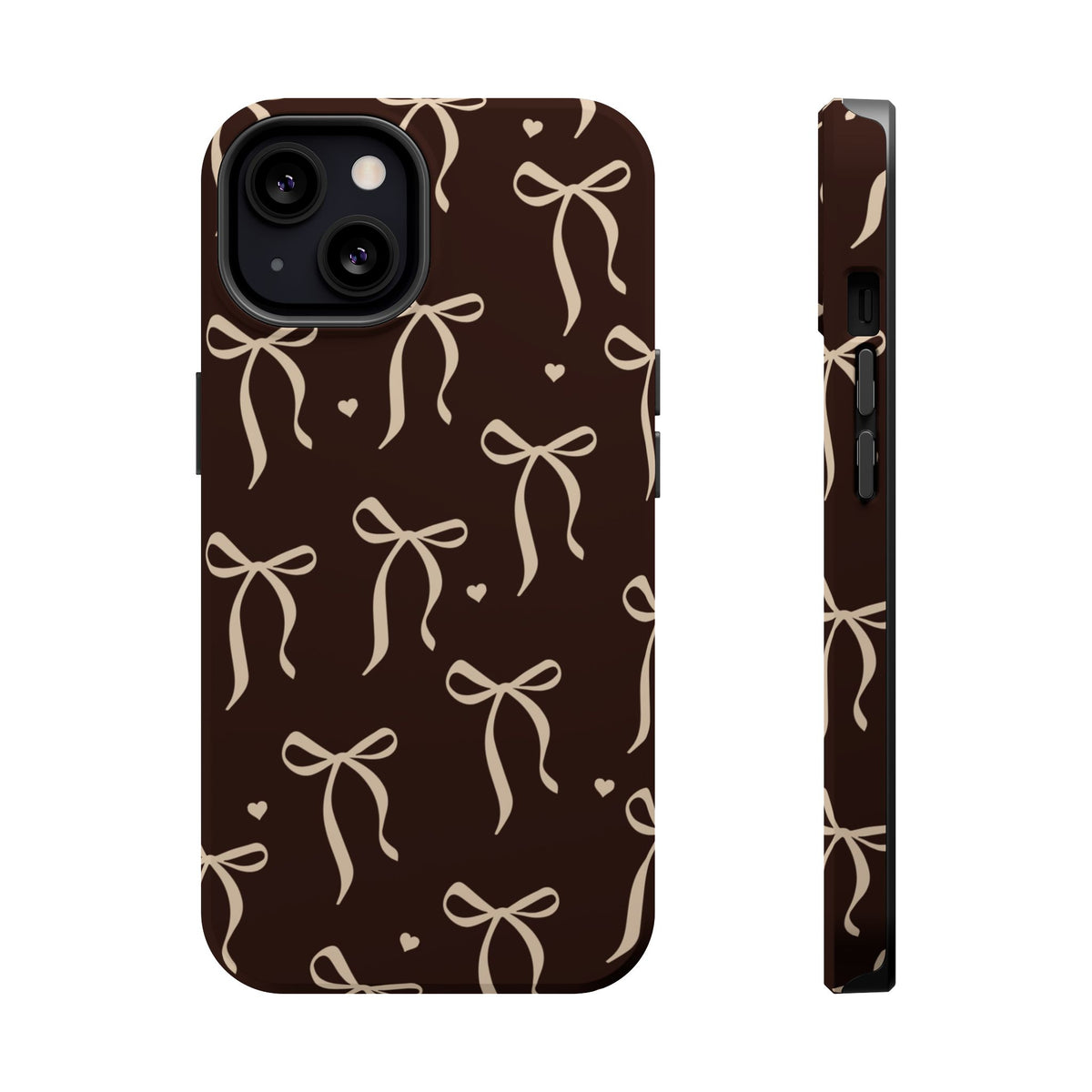 Chocolate Bows iPhone Case