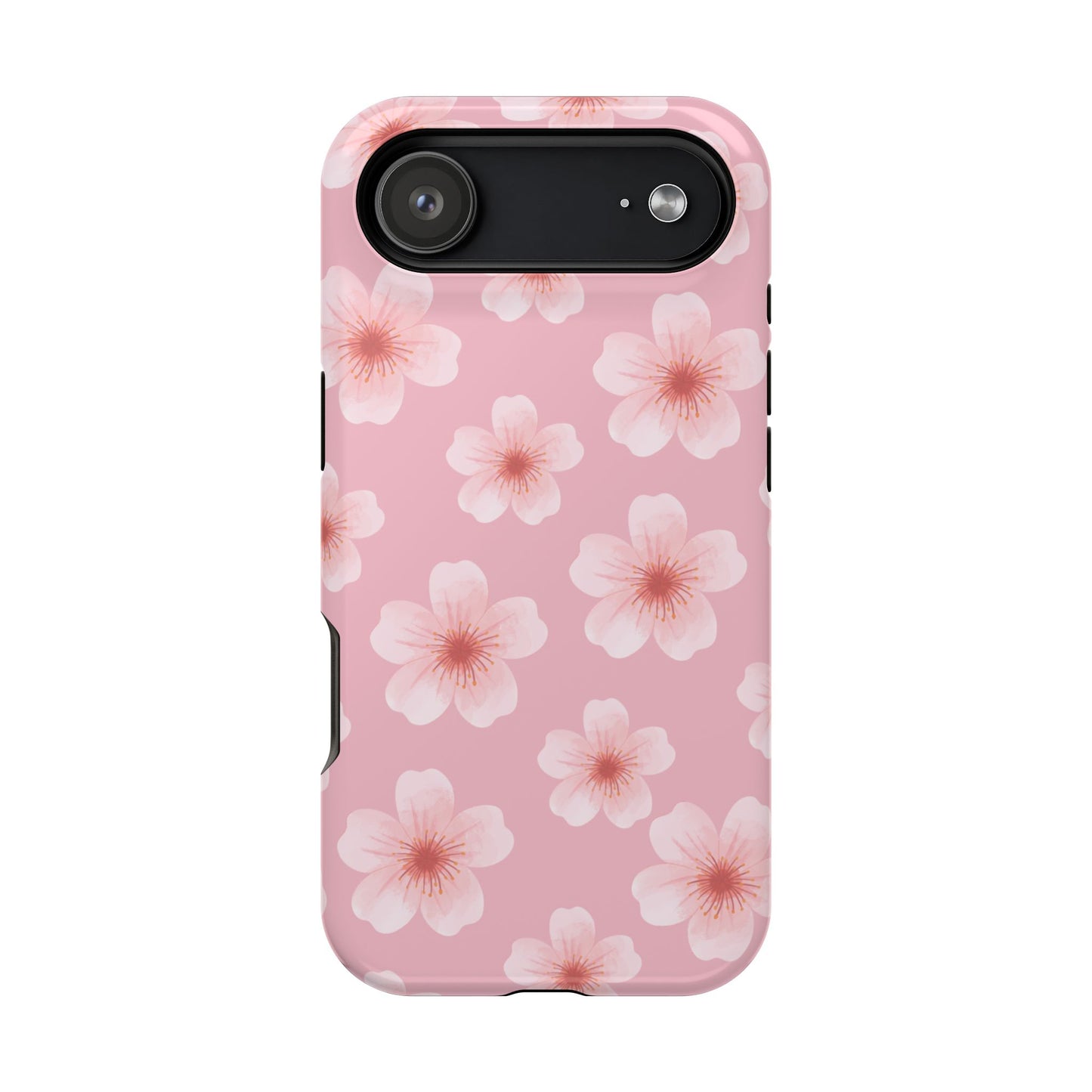 Pink Cherry Blossoms iPhone Case