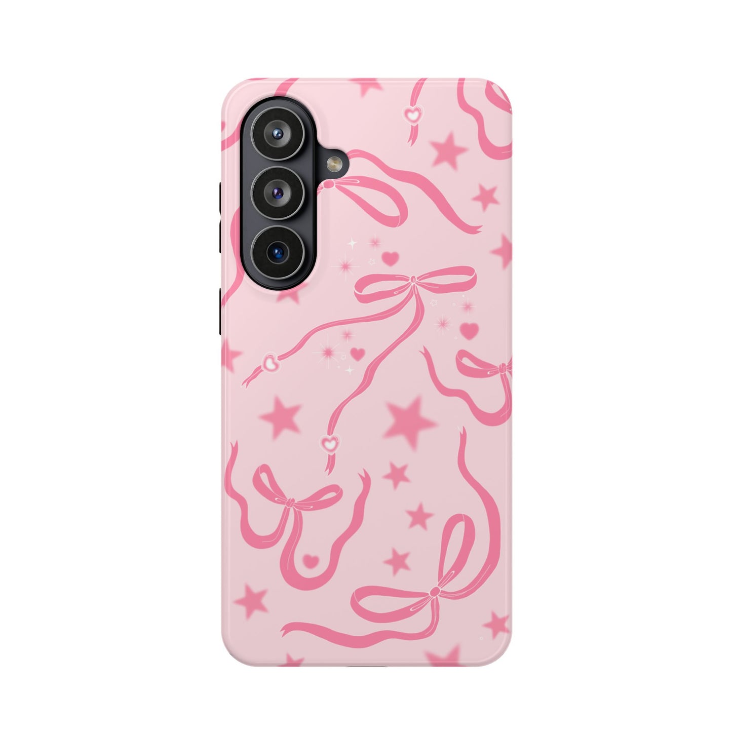 Pink Cosmic Bows Samsung Case