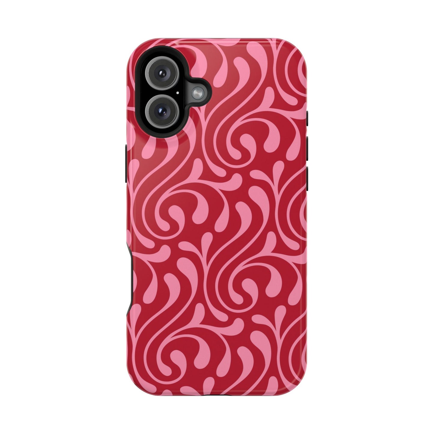 Cherry Paisley iPhone Case