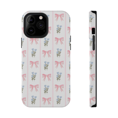 Pink Bows iPhone Case