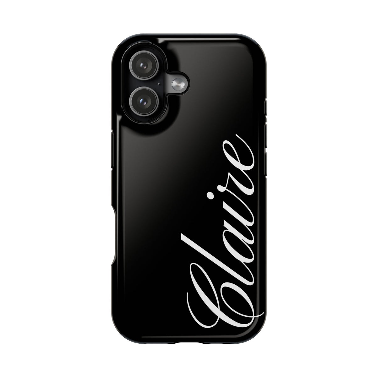 Custom Black iPhone Case
