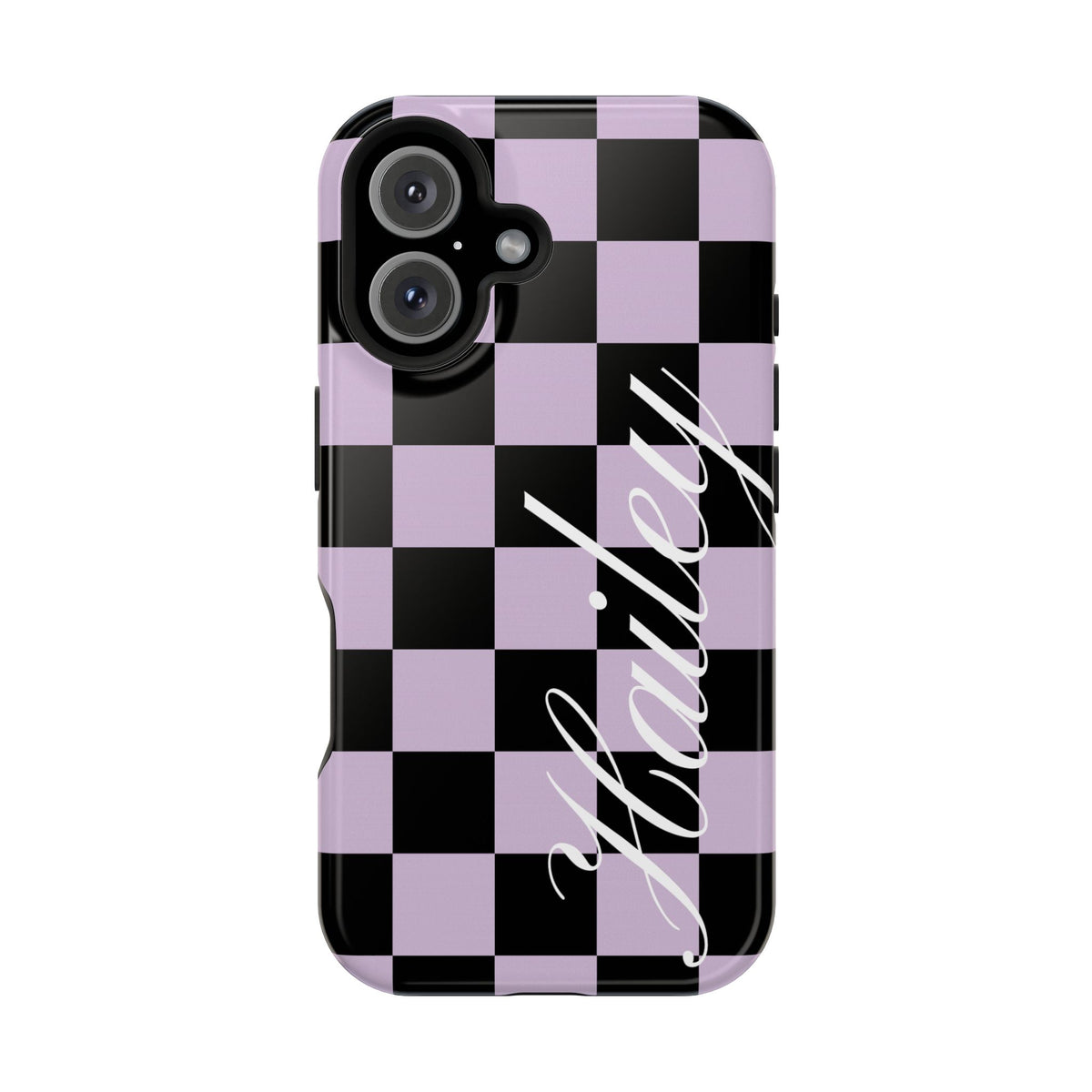 Custom Witchy Checkered iPhone Case