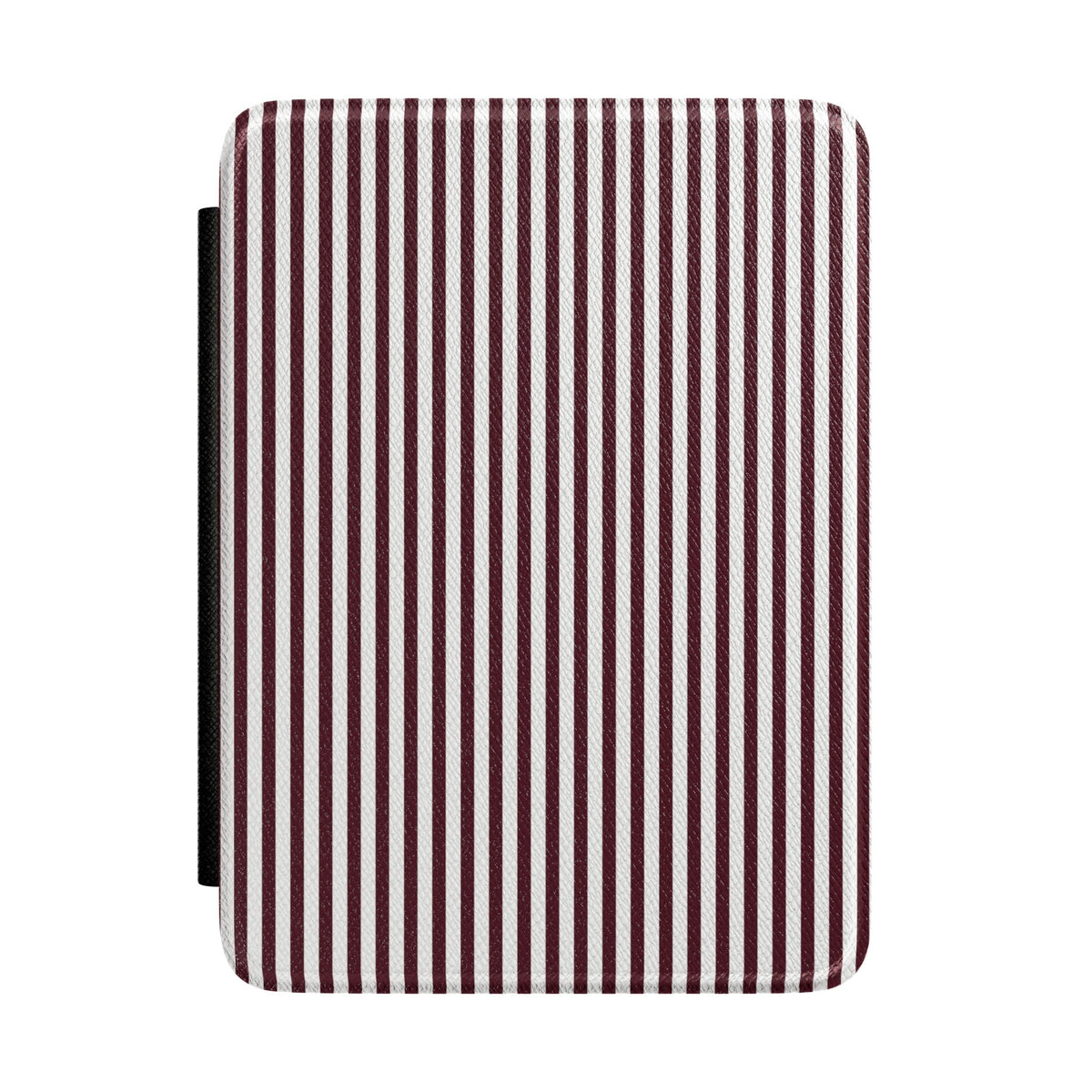 Burgundy Pinstripes Kindle Case