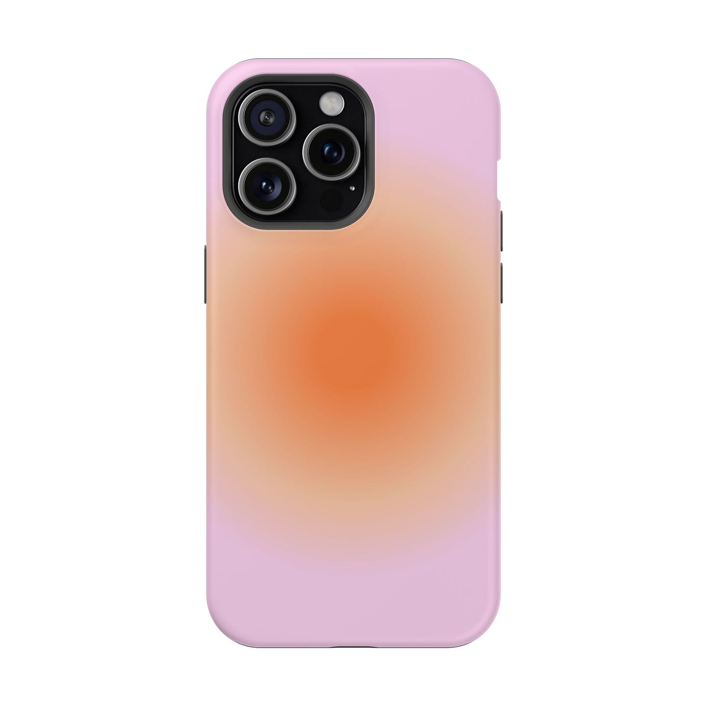 Orange & Purple Aura iPhone Case