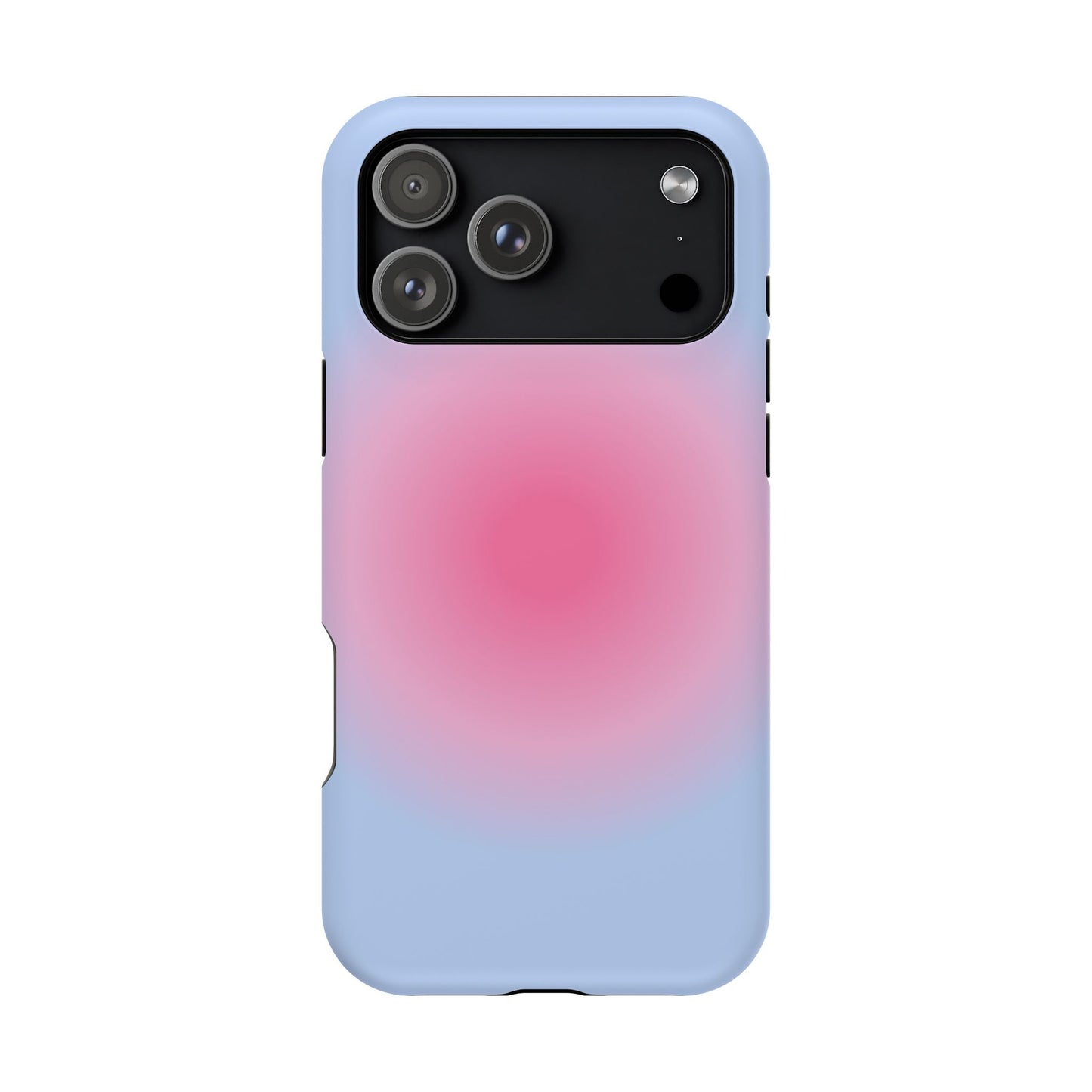 Pink & Blue Aura iPhone Case