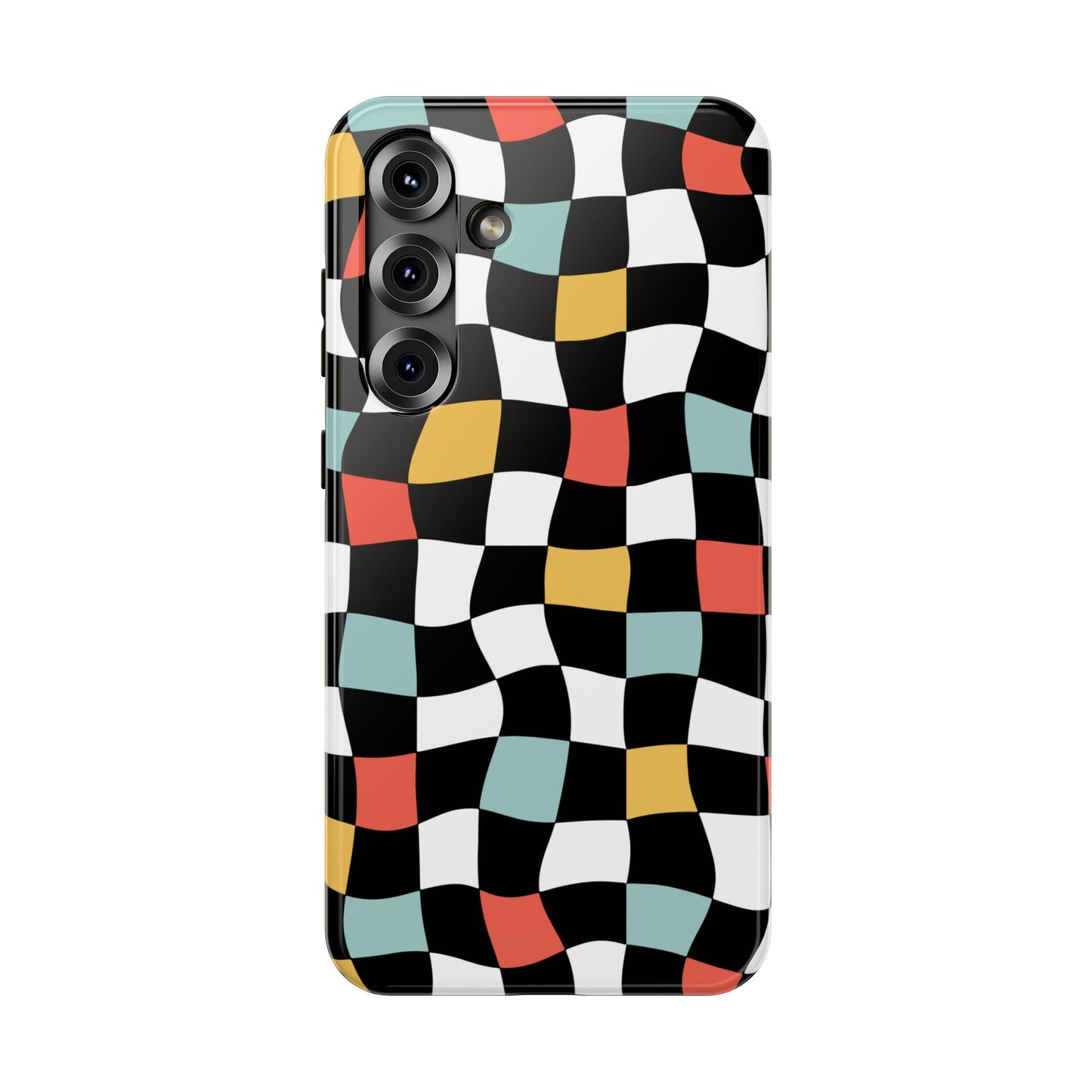Retro Check Samsung Case