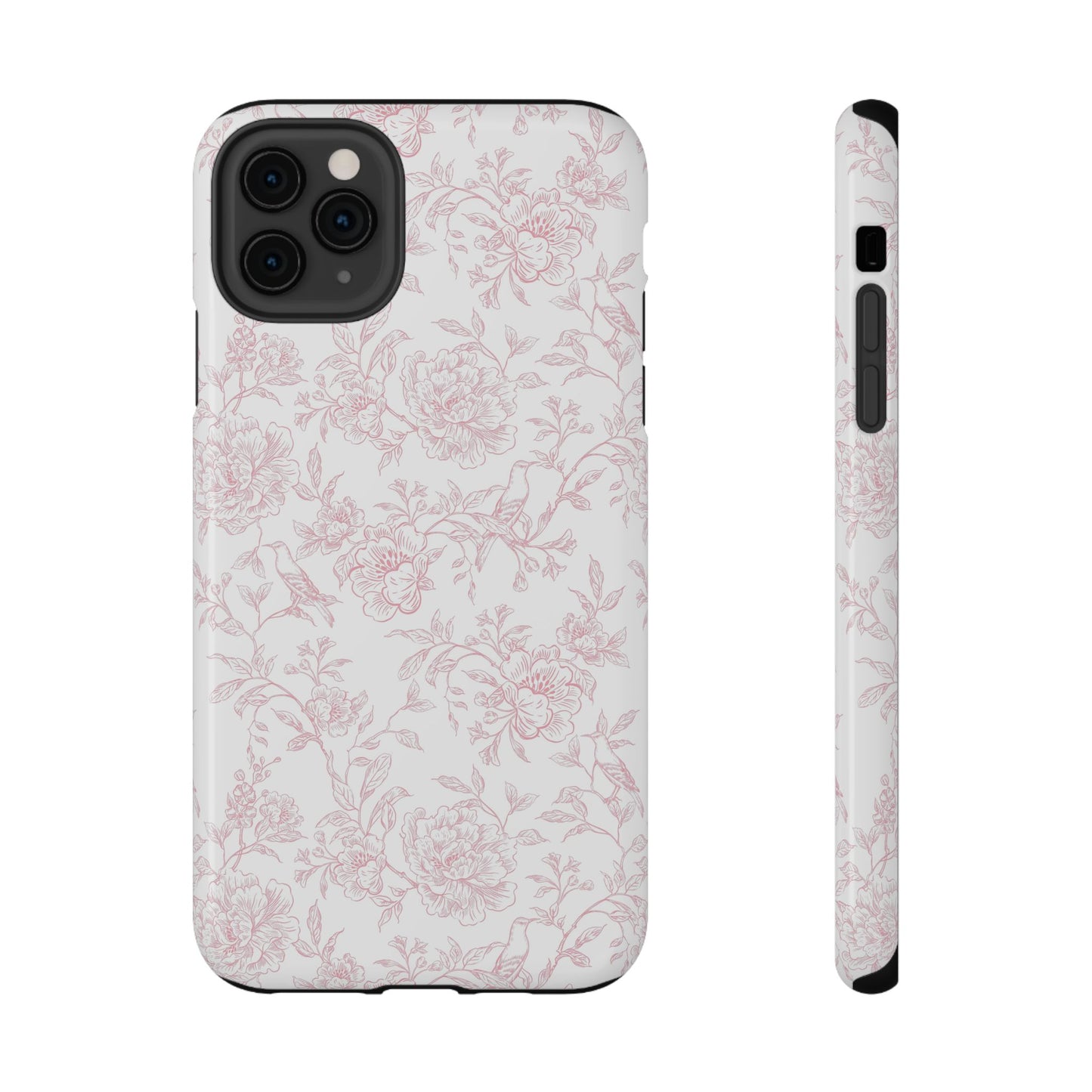 French Rosy Toile iPhone Case