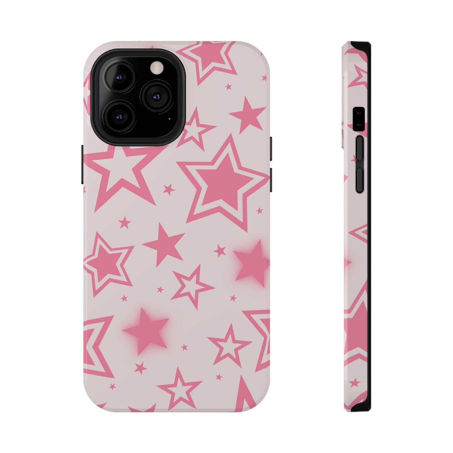 Hot Pink Stardust iPhone Case
