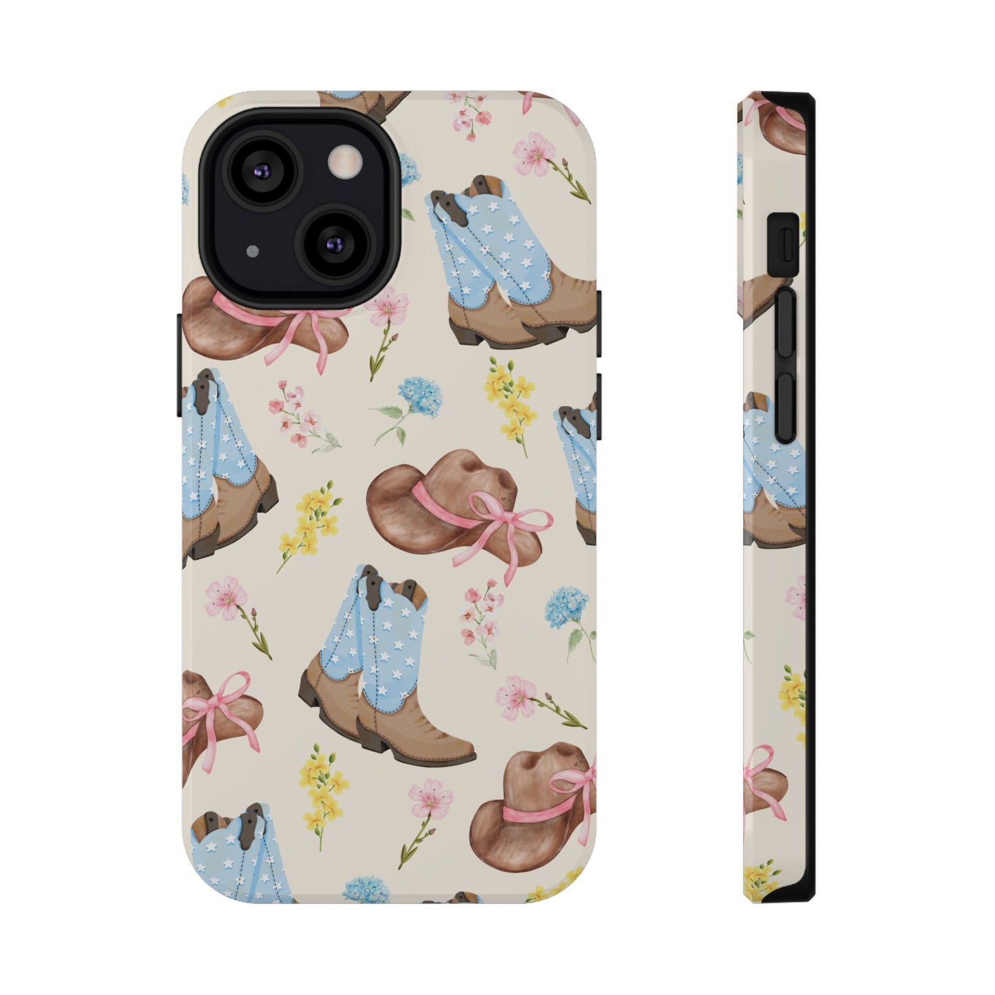 Floral Cowgirl iPhone Case