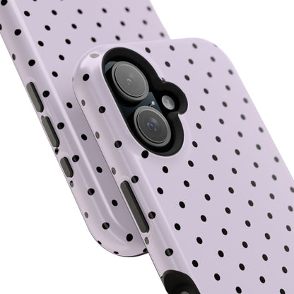 Lilac Mini Dots iPhone Case