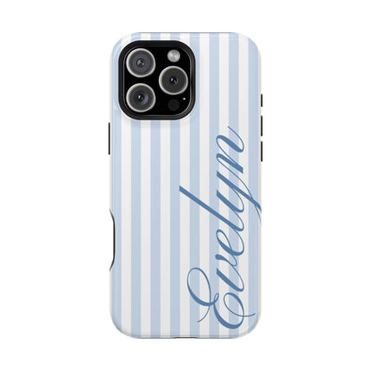 Personalized Blue Beau iPhone Case