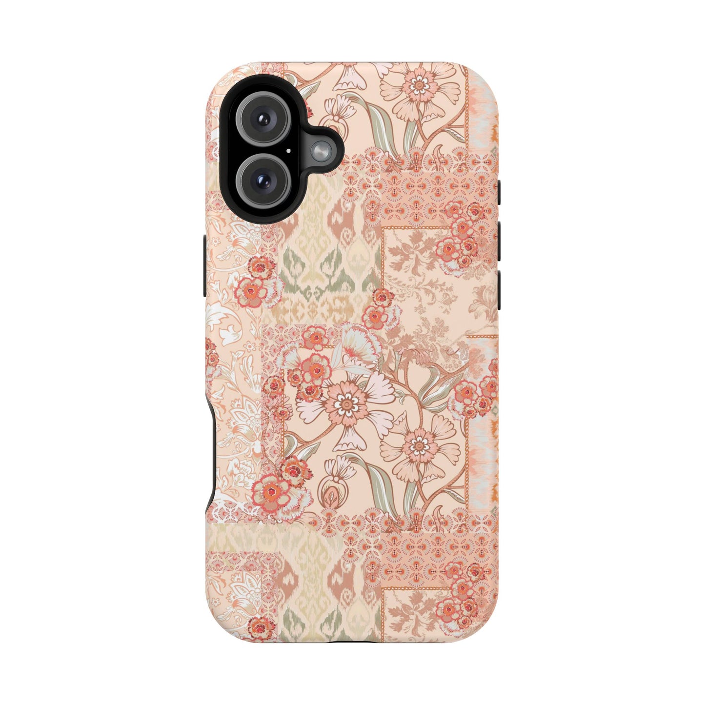 Peachy Paisley iPhone Case