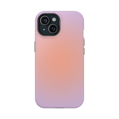 Orange & Purple Aura iPhone Case