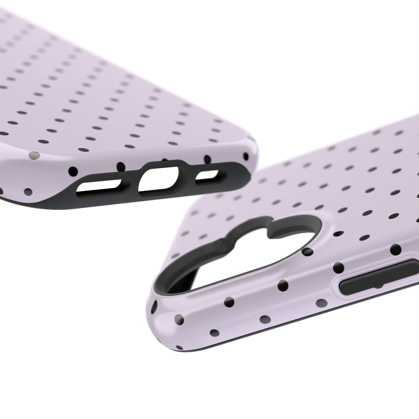 Lilac Mini Dots iPhone Case