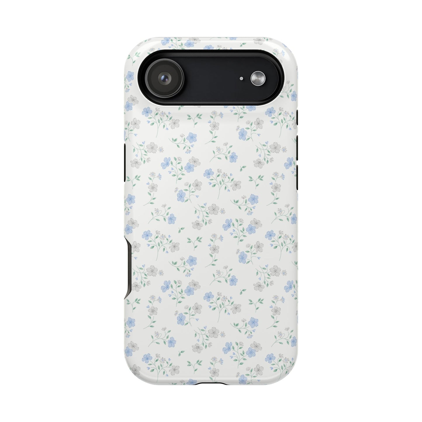 Blue Floral Ditsy iPhone Case