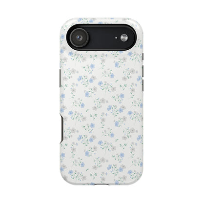 Blue Floral Ditsy iPhone Case