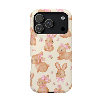 Bow Bunny iPhone Case