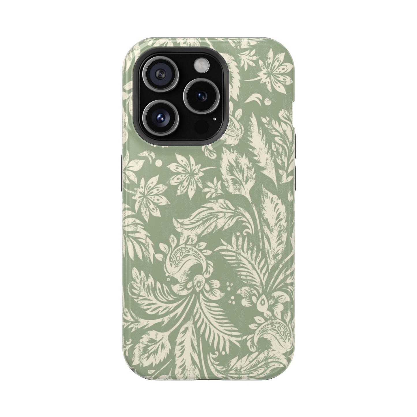 Sage Paisley iPhone Case