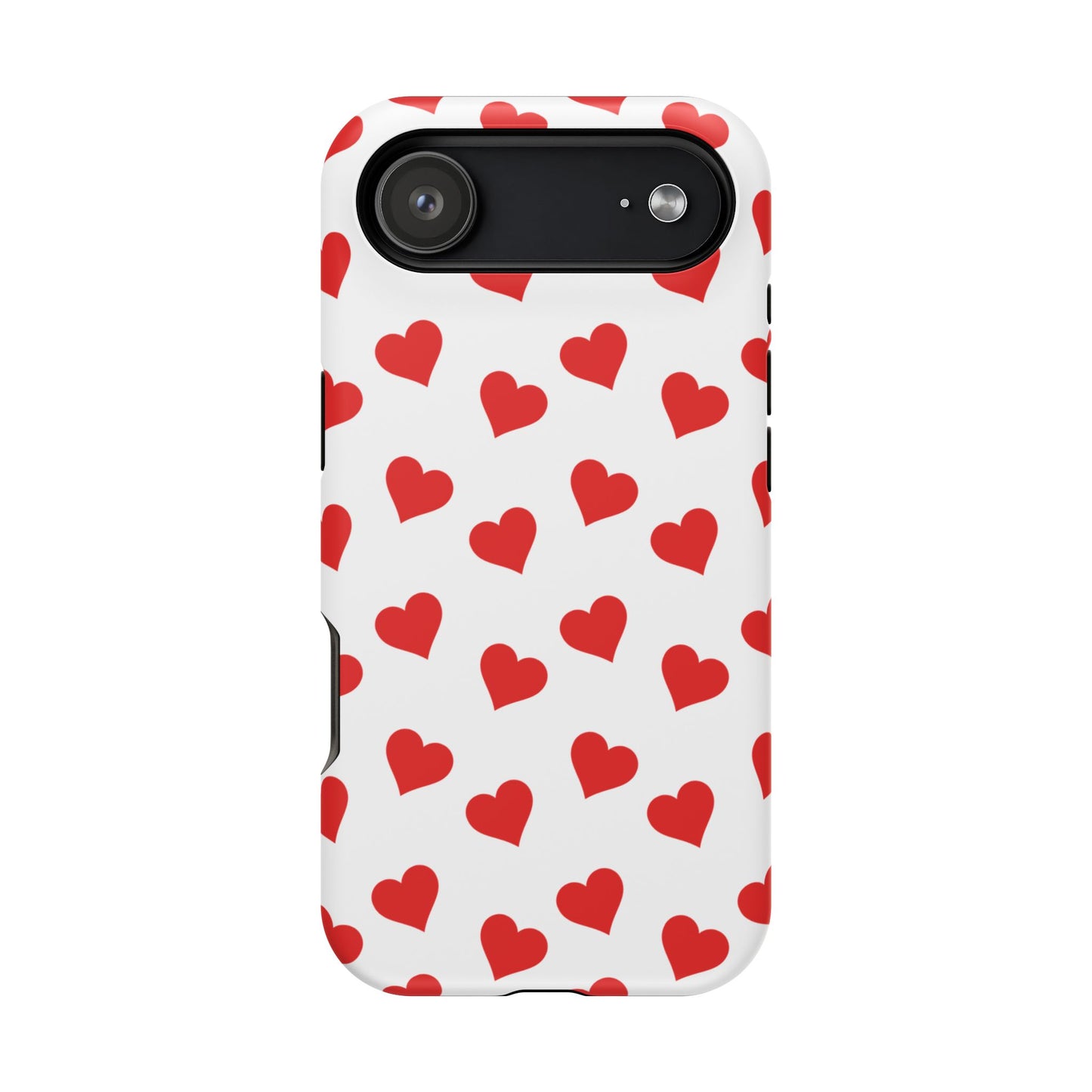 Red Heart Mania iPhone Case