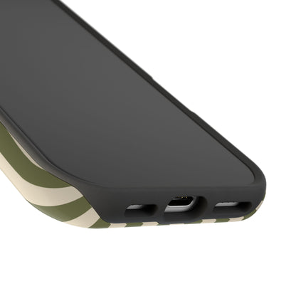 Pine Stripes iPhone Case