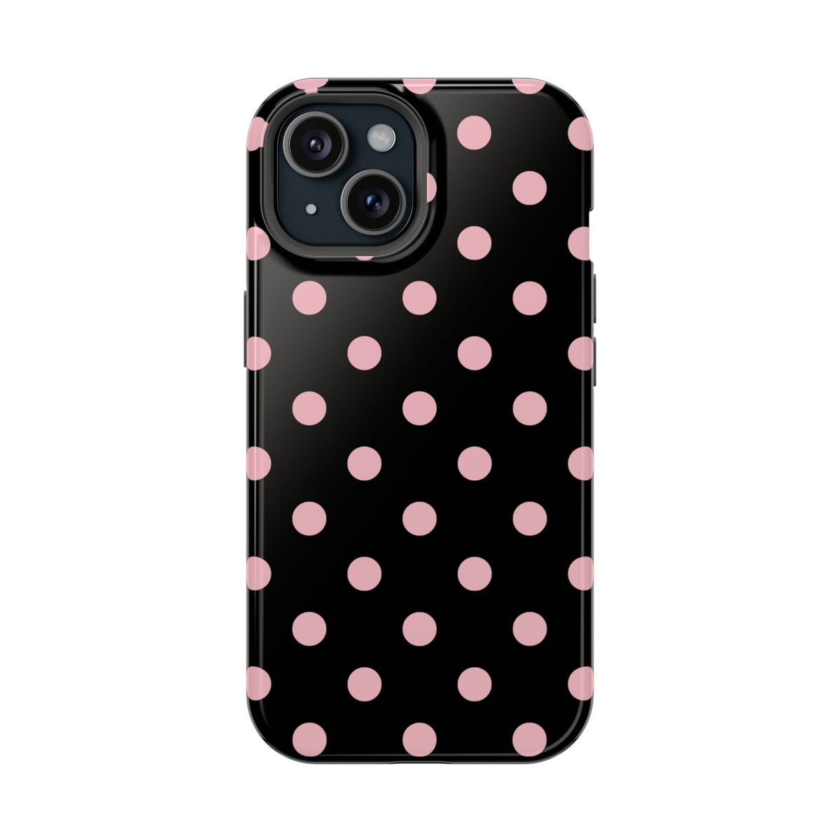 Sweet Midnight Polka Dots iPhone Case