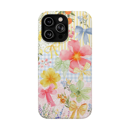 Garden Party Collage iPhone Case