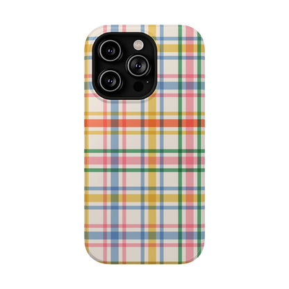 Retro Plaid iPhone Case