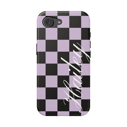 Custom Witchy Checkered iPhone Case
