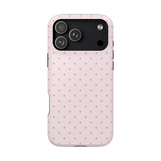 Pink Sprinkles Mini Dots iPhone Case