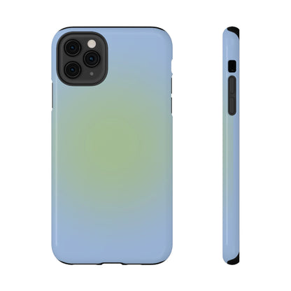 Blue & Green Aura iPhone Case