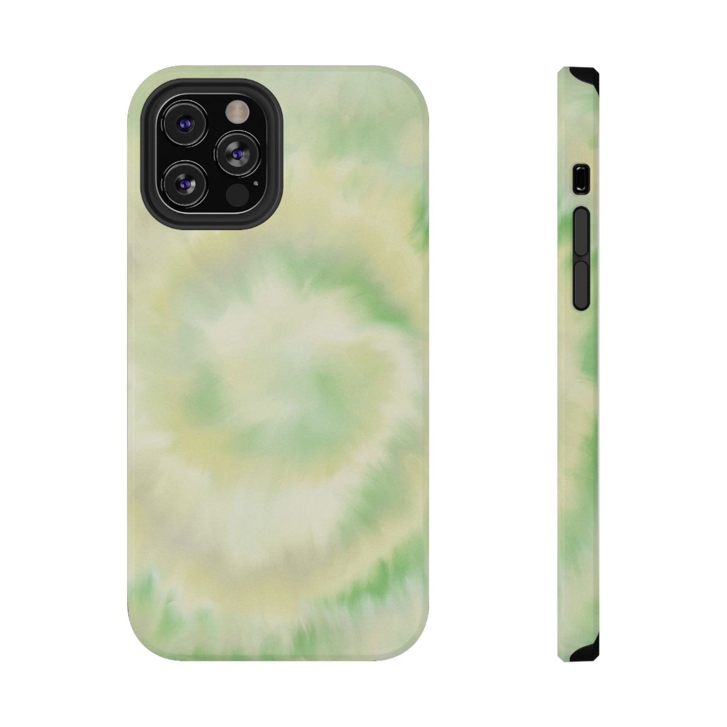 Lime Tie Dye iPhone Case