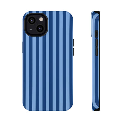 Blueberry Stripes iPhone Case