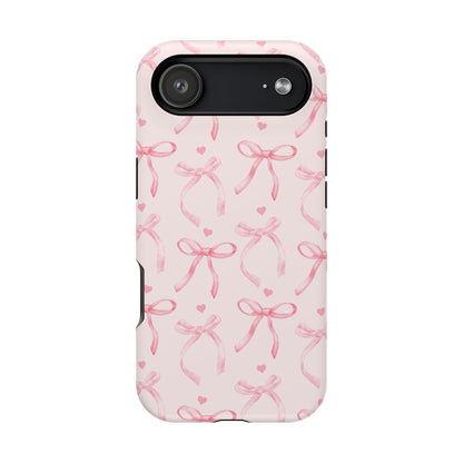 Blushing Bow iPhone Case
