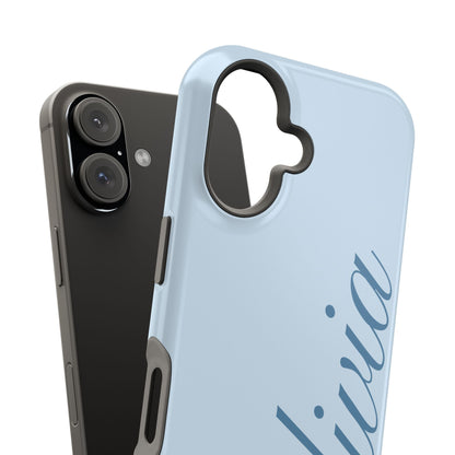 Custom Blue iPhone Case