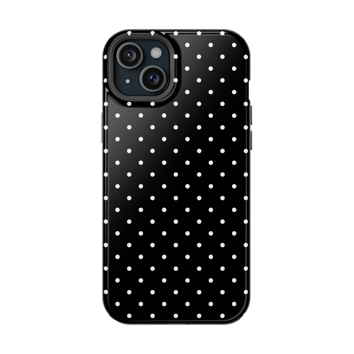 White Mini Dots iPhone Case