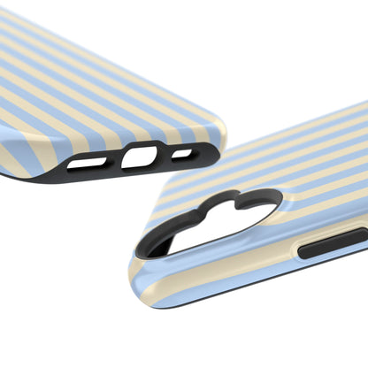 Lemon Sky Stripes iPhone Case