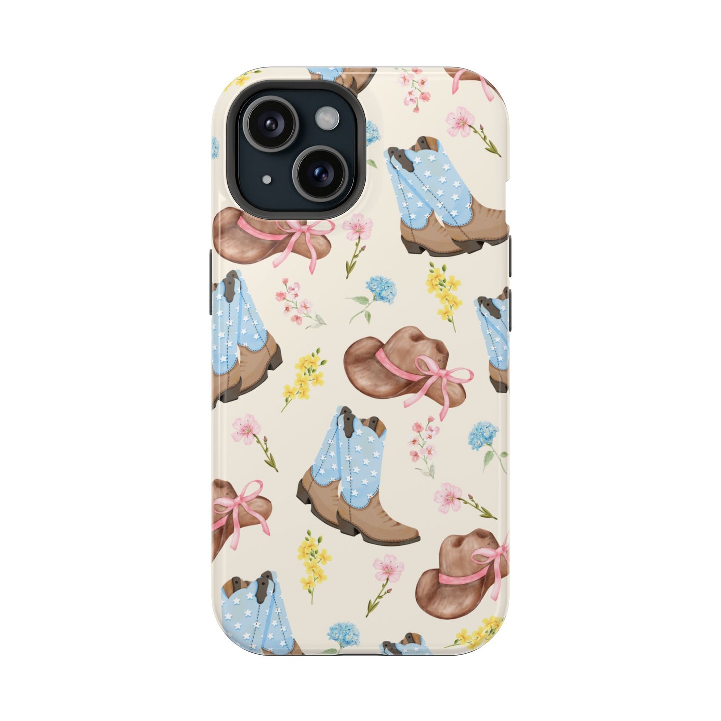 Floral Cowgirl iPhone Case