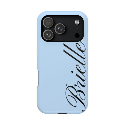 Personalized Blue iPhone Case